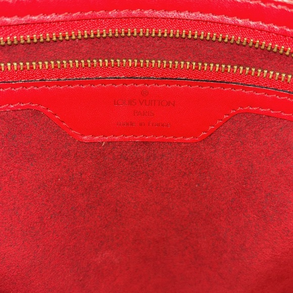 Louis Vuitton saint Jacques Castillian Red, COA included authentic - Picture 10 of 16